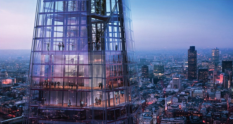 The Shard London's Now Skyline